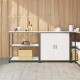 Sonata H Комплект за кухненско съхранение 2 pcs Бяло 180 x 50 x 92 см