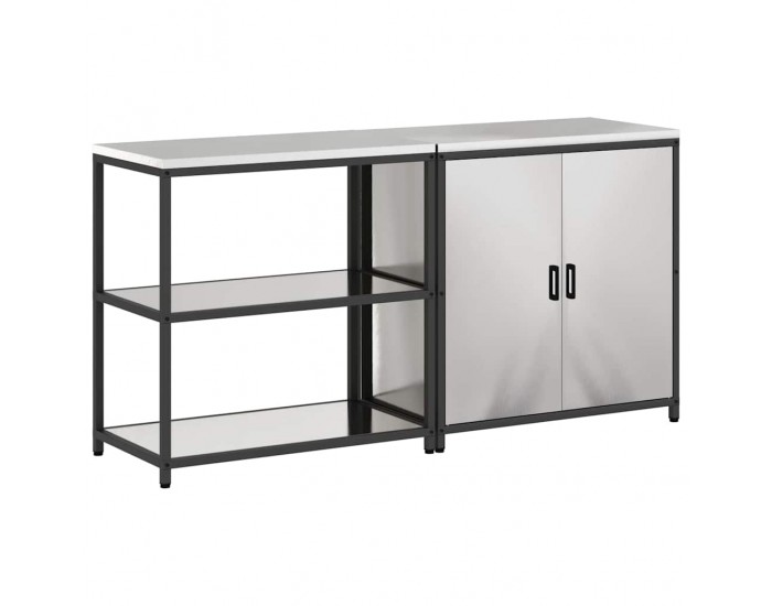 Sonata H Комплект за кухненско съхранение 2 pcs Сив 180 x 50 x 92 см