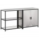 Sonata H Комплект за кухненско съхранение 2 pcs Сив 180 x 50 x 92 см