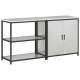 Sonata H Комплект за кухненско съхранение 2 pcs Сив 180 x 50 x 92 см