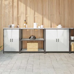 Sonata H Комплект за кухненско съхранение 3 pcs Сив 240 x 50 x 92 см - Bucătării modulare