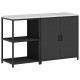 Sonata H Комплект за кухненско съхранение 2 pcs Черно 150 x 50 x 92 см