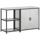 Sonata H Комплект за кухненско съхранение 2 pcs Сив 150 x 50 x 92 см