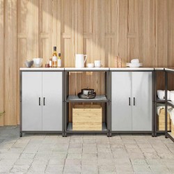 Sonata H Комплект за кухненско съхранение 3 pcs Сив 180 x 50 x 92 см - Bucătării modulare