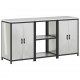 Sonata H Комплект за кухненско съхранение 3 pcs Сив 180 x 50 x 92 см