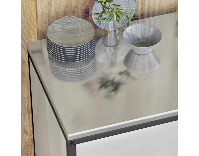 Sonata H Комплект за кухненско съхранение 3 pcs Сив 180 x 50 x 92 см