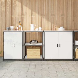 Sonata H Комплект за кухненско съхранение 3 pcs Бяло 210 x 50 x 92 см - Bucătării modulare