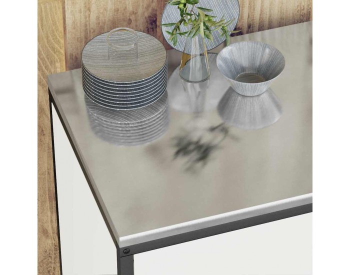Sonata H Комплект за кухненско съхранение 3 pcs Бяло 210 x 50 x 92 см
