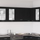 Sonata Dulap suspendat Stejar Negru 50 x 31 x 60 cm Lemn prelucrat