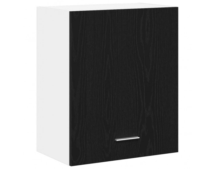 Sonata H Висящ шкаф с рафт Черен дъб 50 x 31 x 60 см Инженерно дърво