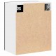 Sonata H Висящ шкаф с рафт Черен дъб 50 x 31 x 60 см Инженерно дърво