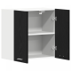Sonata Dulap suspendat Lyon Stejar Negru 60 x 31 x 60 cm
