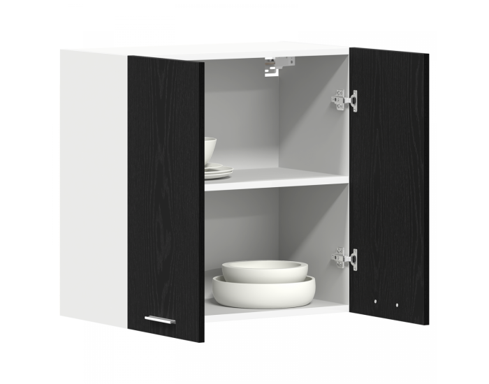 Sonata Dulap suspendat Lyon Stejar Negru 60 x 31 x 60 cm