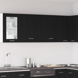 Sonata H Висящи шкафове 2 pcs Черен дъб 100 x 31 x 60 см Инженерно дърво - Bucătării modulare