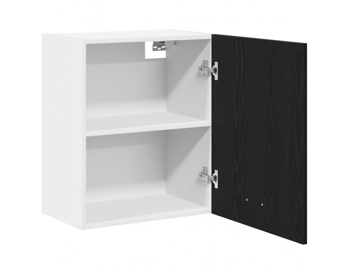 Sonata H Висящи шкафове 2 pcs Черен дъб 100 x 31 x 60 см Инженерно дърво