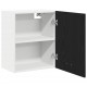 Sonata H Висящи шкафове 2 pcs Черен дъб 100 x 31 x 60 см Инженерно дърво