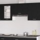 Sonata H Висящ шкаф с врата Черен дъб 60 x 31 x 60 см Инженерно дърво