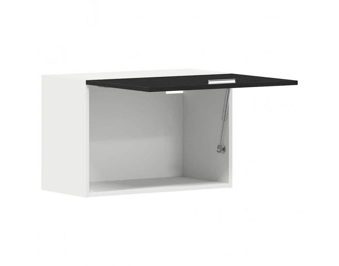 Sonata H Висящ шкаф с врата Черен дъб 60 x 31 x 60 см Инженерно дърво