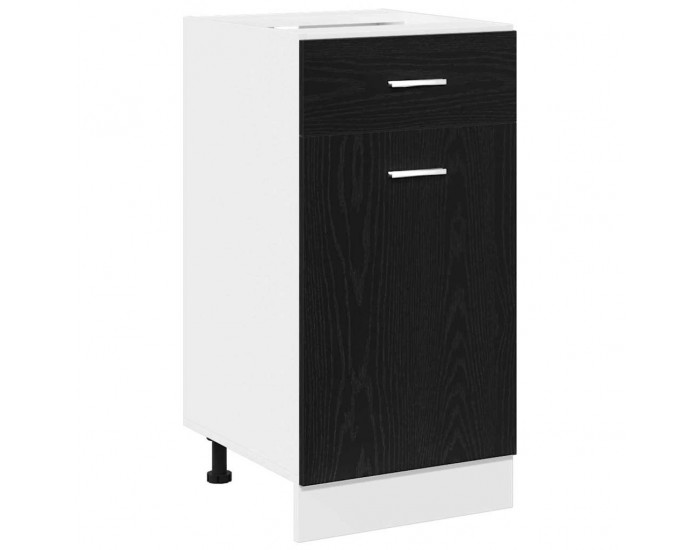 Sonata H Шкаф с чекмедже отдолу с чекмедже Черен дъб 40 x 46 x 81.5 см