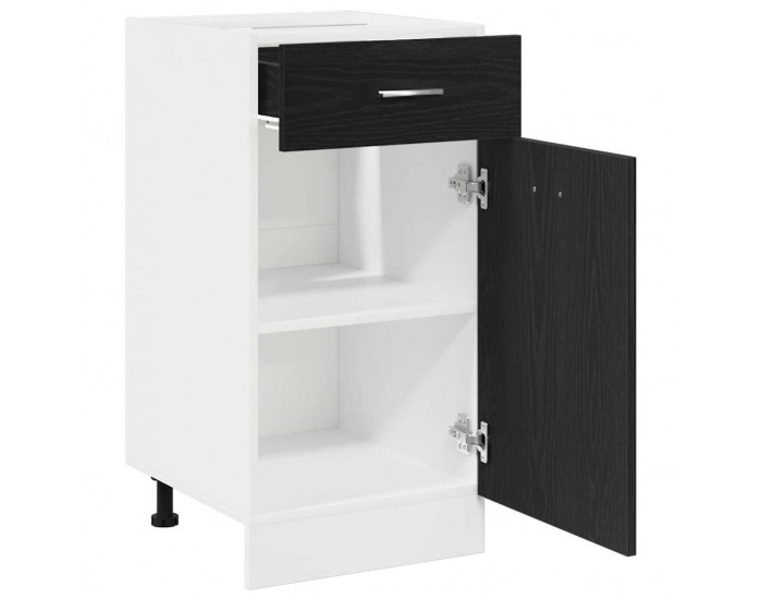 Sonata H Шкаф с чекмедже отдолу с чекмедже Черен дъб 40 x 46 x 81.5 см