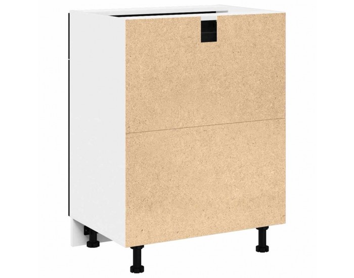 Sonata H Шкаф с чекмедже Черен дъб 60 x 46 x 81.5 см Инженерно дърво