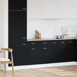 Sonata H Шкаф с чекмедже с чекмедже Riga Черен дъб 80 x 46 x 81.5 см - Bucătării modulare