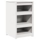 Sonata Dulap de bucătărie MEPPEL Alb 55 x 55 x 92 cm Lemn de pin masiv