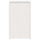 Sonata Dulap de bucătărie MEPPEL Alb 55 x 55 x 92 cm Lemn de pin masiv