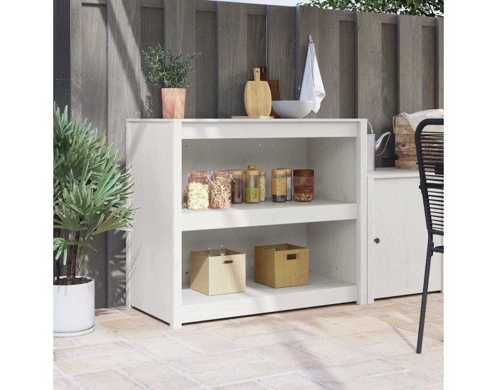 Sonata Dulap de bucătărie cu raft MEPPEL Alb 106 x 55 x 92 cm