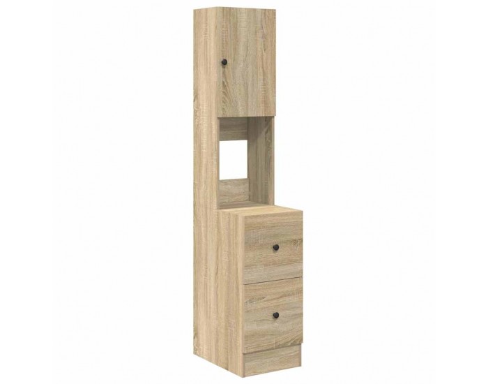 Sonata H Кухненски шкаф с рафт Бежово 35 x 50 x 180 см Инженерно дърво