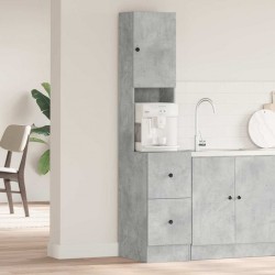 Sonata H Кухненски шкаф с чекмедже Сив 35 x 50 x 180 см Инженерно дърво - Module Sonata