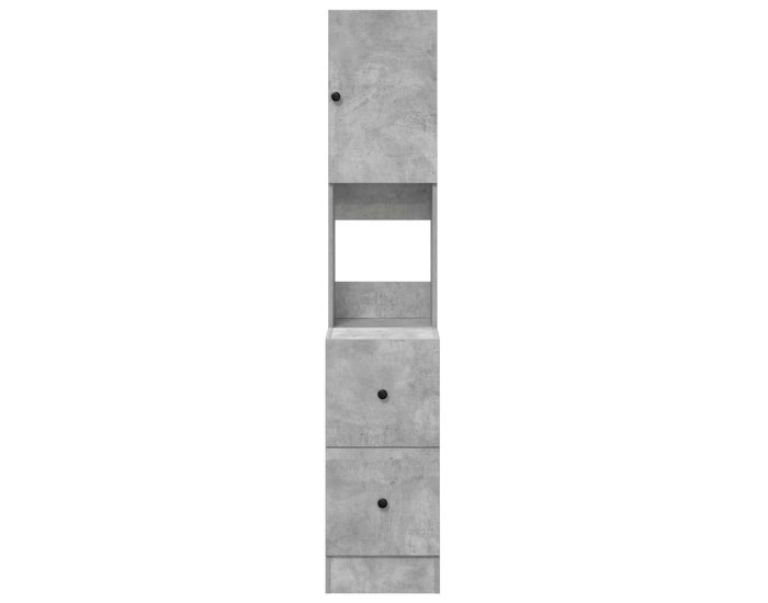 Sonata Dulap de bucătărie Gri 35 x 50 x 180 cm Lemn prelucrat