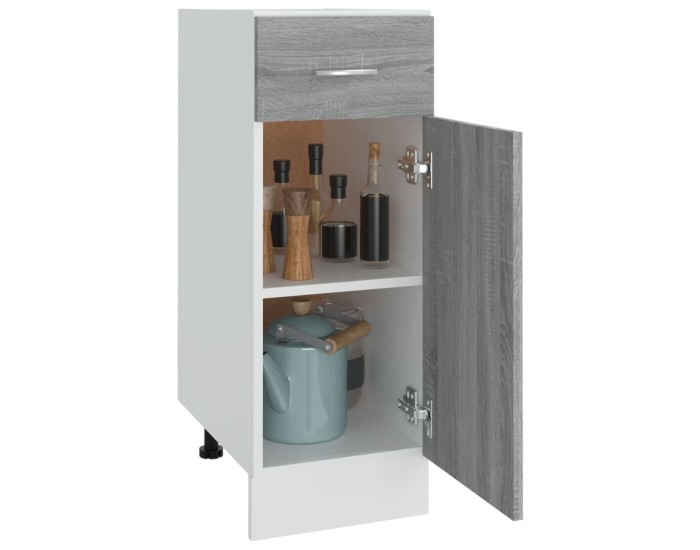 Sonata Dulap inferior cu sertar “Lyon” gri sonoma 30x46x81,5cm