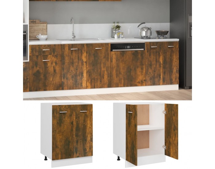 Sonata H Долен шкаф Lyon опушен дъб 60x46x81,5 см, инженерно дърво