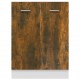 Sonata H Долен шкаф Lyon опушен дъб 60x46x81,5 см, инженерно дърво