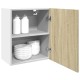 Sonata Dulap montat pe perete “Lyon” stejar sonoma 50x31x60 cm
