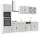 Sonata H Комплект кухненски шкафове от 7 части Kalmar, инженерно дърво