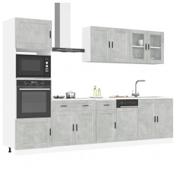 Sonata H Комплект кухненски шкафове от 7 части Kalmar, инженерно дърво - Bucătării modulare