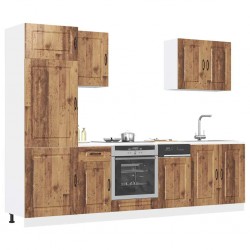 Sonata H Комплект кухненски шкафове от 7 части Kalmar, инженерно дърво - Bucătării modulare