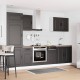 Sonata H Комплект кухненски шкафове от 7 части Kalmar, инженерно дърво
