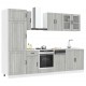 Sonata H Комплект кухненски шкафове от 8 части Kalmar, инженерно дърво