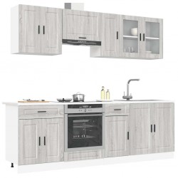 Sonata H Комплект кухненски шкафове от 8 части Kalmar, инженерно дърво - Bucătării modulare