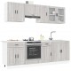 Sonata H Комплект кухненски шкафове от 8 части Kalmar, инженерно дърво