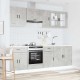 Sonata H Комплект кухненски шкафове от 8 части Porto - бетонно сив, инженерно дърво