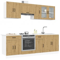 Sonata H Комплект кухненски шкафове от 8 части Kalmar, инженерно дърво - Bucătării modulare