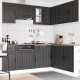 Sonata H Комплект кухненски шкафове от 11 части Kalmar, инженерно дърво