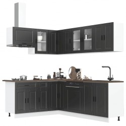 Sonata H Комплект кухненски шкафове от 11 части Porto, инженерно дърво - Bucătării modulare