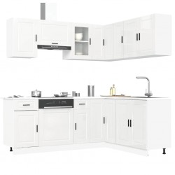 Sonata H Комплект кухненски шкафове от 11 части Porto, инженерно дърво - Bucătării modulare
