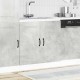 Sonata H Шкаф за мивка, Kalmar, бетонно сив 80x46x81,5см инженерно дърво