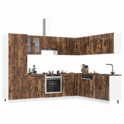 Sonata H Комплект кухненски шкафове от 14 части Porto, инженерно дърво - Bucătării modulare